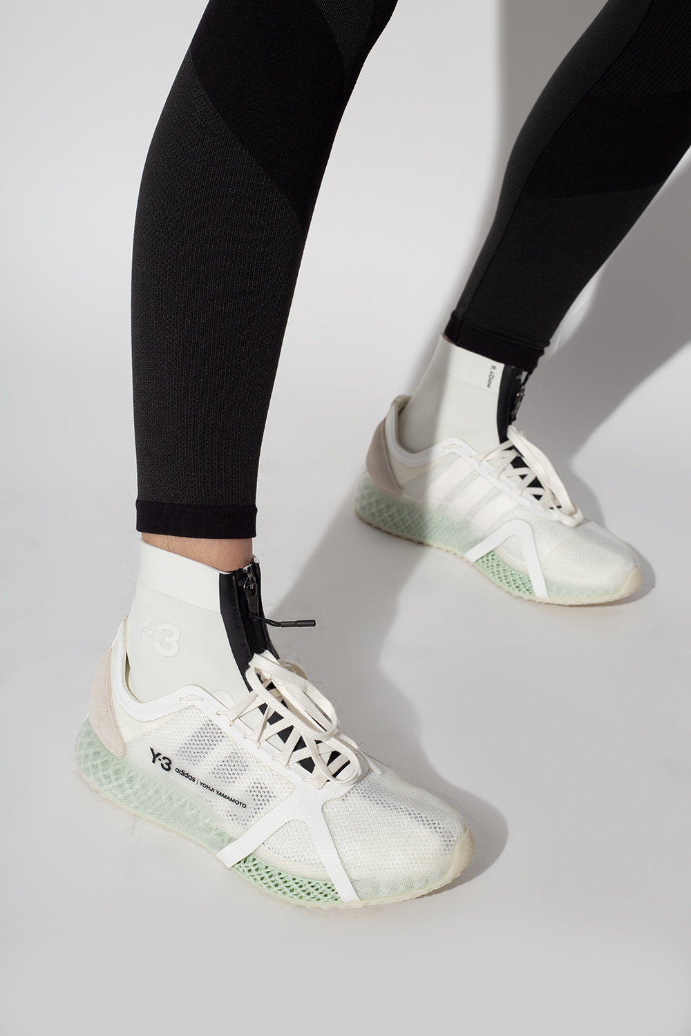 White 'Y-3 Runner 4D IOW' sneakers Y-3 Yohji Yamamoto - Vitkac Canada